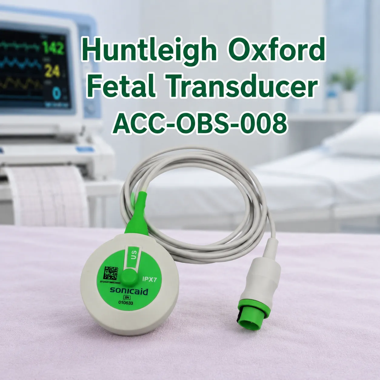 Huntleigh Oxford Fetal Transducer ACC-OBS-008